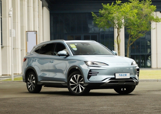 1950kg peso curto 2023 BYD Song Plus Champions Edition EV Auto com 520km de alcance