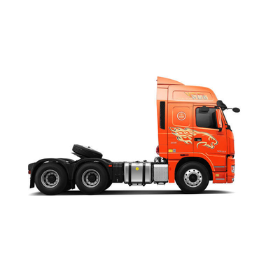 4100 1350 Caminhão de descarga de distância entre rodas 6x4 Tractor de alta potência Caminhão de tração cabeça para trabalho de descarga
