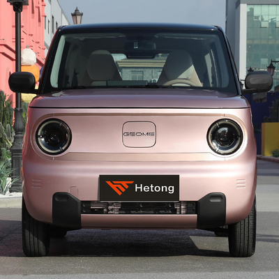 GEELY Panda Mini Electric 4 lugares Pequeno carro Veículo energético Velocidade máxima km/h 115 Vermelho/Azul