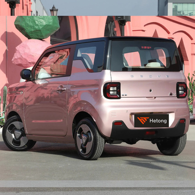 GEELY Panda Mini Electric 4 lugares Pequeno carro Veículo energético Velocidade máxima km/h 115 Vermelho/Azul