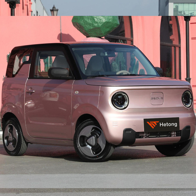 GEELY Panda Mini Electric 4 lugares Pequeno carro Veículo energético Velocidade máxima km/h 115 Vermelho/Azul