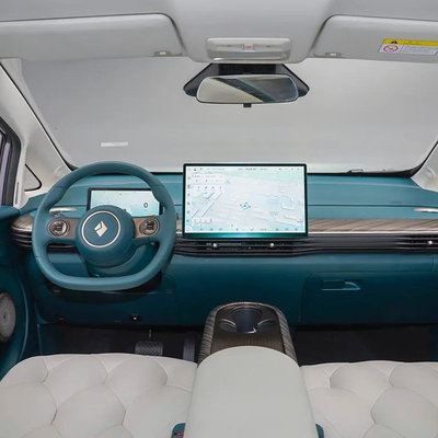 Carro Elétrico 665kg Baojun Cloud 2023 2024 0 Km Veículo de Alta Velocidade Pure Mini Ev Verde Rosa