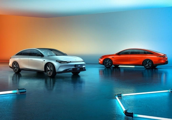 100% carro elétrico 2022 LEAPMOTOR C01 Alta velocidade tração traseira 525KM Feito em com 4 assentos