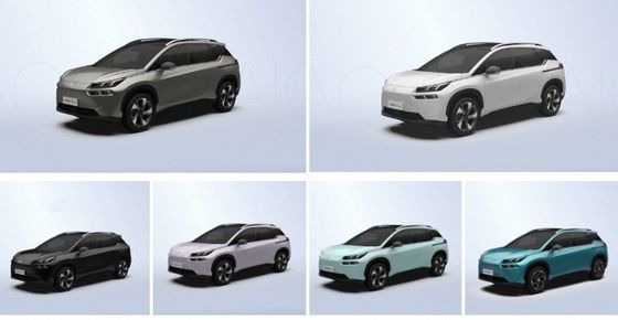 Ai Gacon Y Plus 5 Sits SUV Carro Elétrico Auto Veículo Energético Suv Ev Carro Fast Shipping