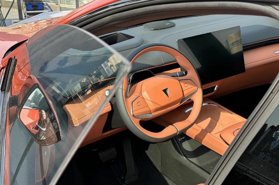 5 lugares Changan Deepal S7 SUV híbrido EV Carro com direção esquerda e distância entre eixos de 2900 mm