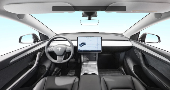 2022 Facelift 4WD Tesla Veículo elétrico de 5 lugares para carros de tamanho médio Combustível 1000kg-2000kg