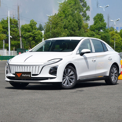 100kW Hongqi E-Qm5 Taxi Elétrico 2023 Plus com 431Km de troca de bateria e 4Wheel Enjoyment