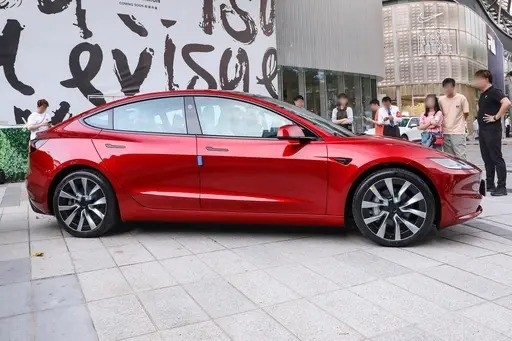 Pure Electric 2023 Tesla Model 3 Tração nas quatro rodas 606km Alcance 0,67H Carregamento rápido
