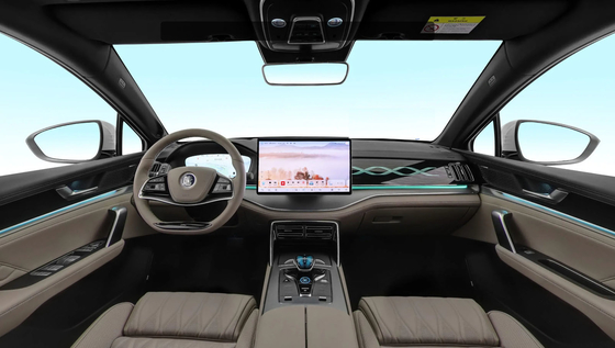 BYD Tang Energy 2023 EV 600KM SUV de 5 portas e 7 lugares e WHEELBASE 2820 para carros elétricos