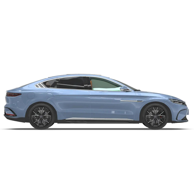 BYD Han EV 4WD Carros Elétricos de Alta Velocidade Glacial Azul Roda Base 2920 Velocidade máxima 185Km/h