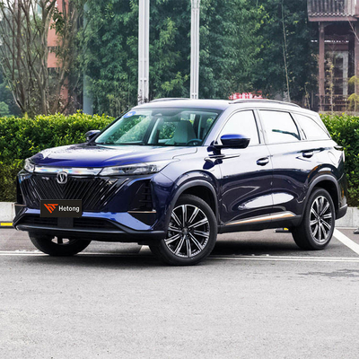 Veículos a combustível de alta velocidade Changan CS75 Plus e tela sensível ao toque e espaço livre mínimo 15°-20° SUV