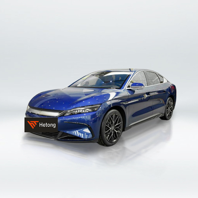 610km Veículos energéticos BYD Han EV Verde 4 portas Limousine Elétrico com velocidade máxima de 185Km/h