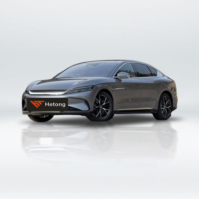610km Veículos energéticos BYD Han EV Verde 4 portas Limousine Elétrico com velocidade máxima de 185Km/h